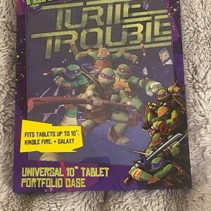 Nickelodeon Teenage Mutant Ninja Turtles 10” Tablet Case, fold into a stand